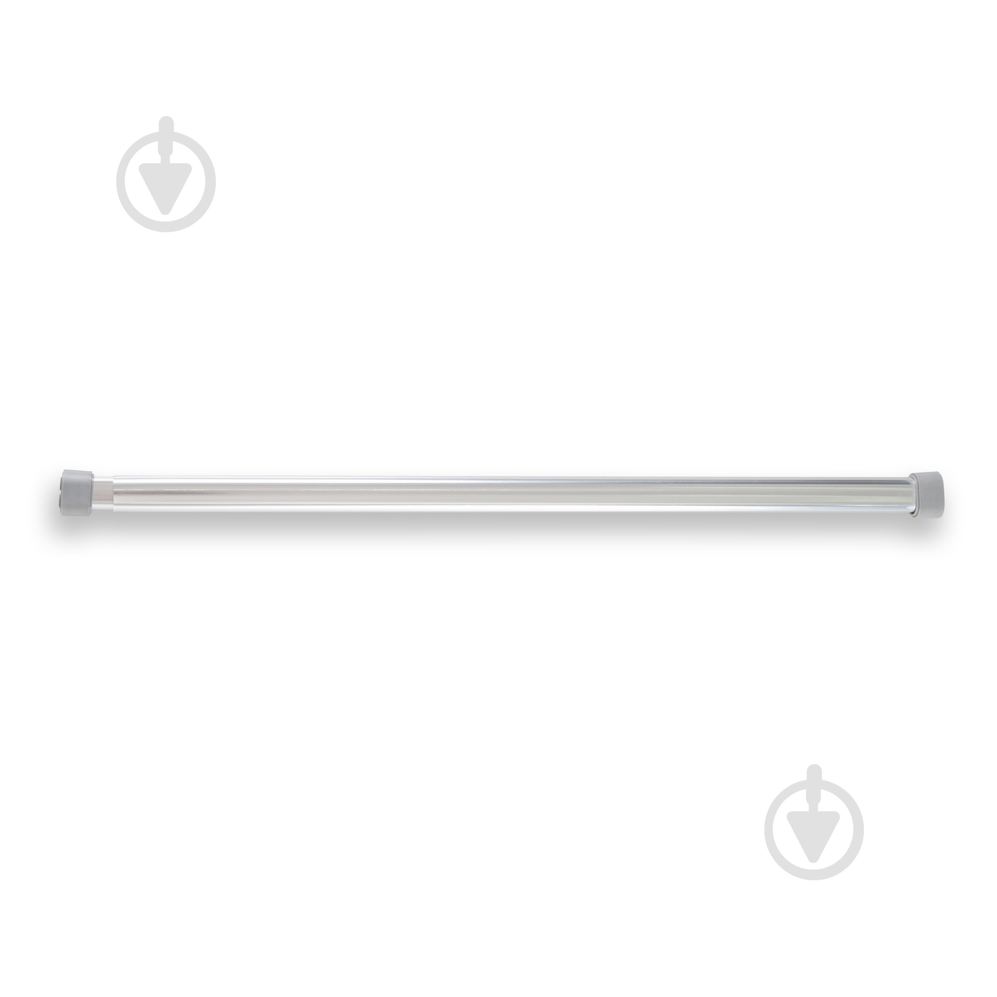 Карниз раздвижной VOLVER 67192 хром Cube длинный - фото 1