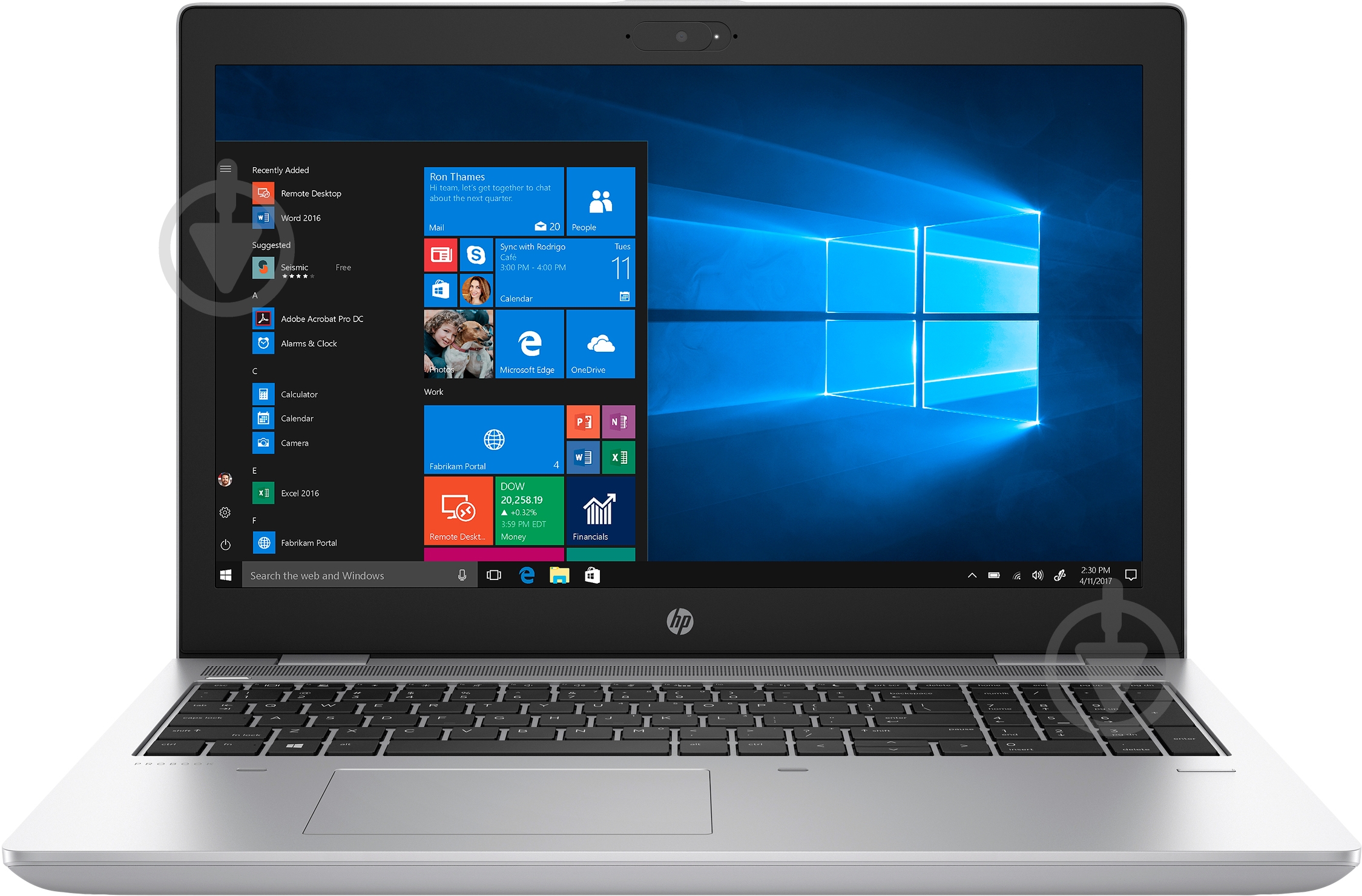 Ноутбук HP ProBook 650 G4 15.6" (2GN02AV_V2) silver - фото 1 Ноутбук HP ProBook 650 G4 15.6" (2GN02AV_V2) silver - фото 1