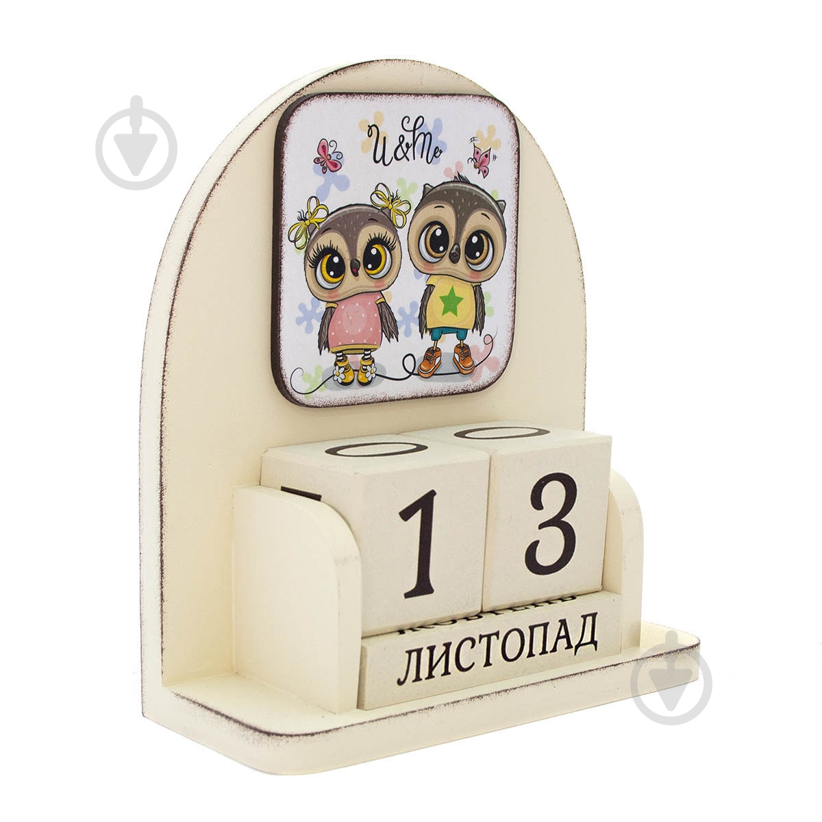 Календарь настольный GrayCat Совушки 16х14 см - фото 3