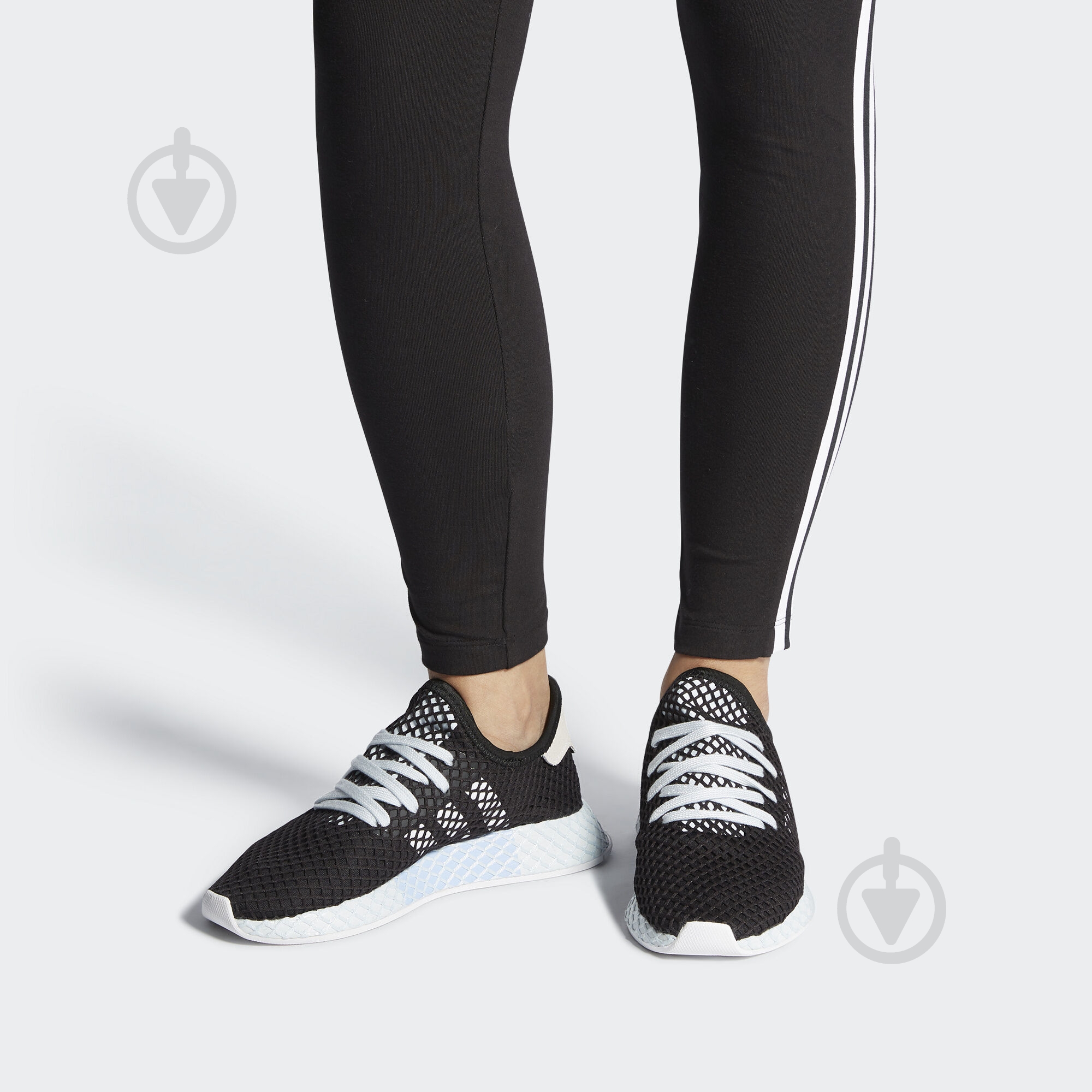 Кроссовки женские Adidas DEERUPT RUNNER W EE5778 р.42 черные - фото 10