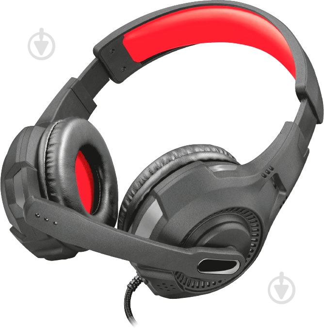 Наушники Trust GXT 307 black/red (22450) - фото 1 Наушники Trust GXT 307 black/red (22450) - фото 1
