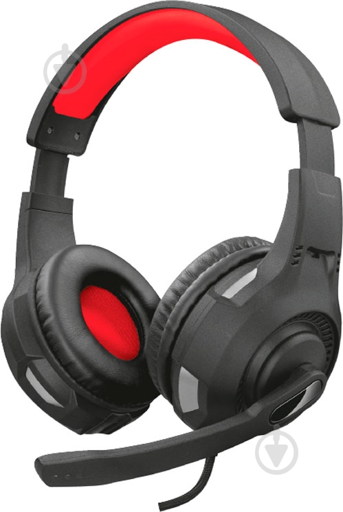 Наушники Trust GXT 307 black/red (22450) - фото 3 Наушники Trust GXT 307 black/red (22450) - фото 3