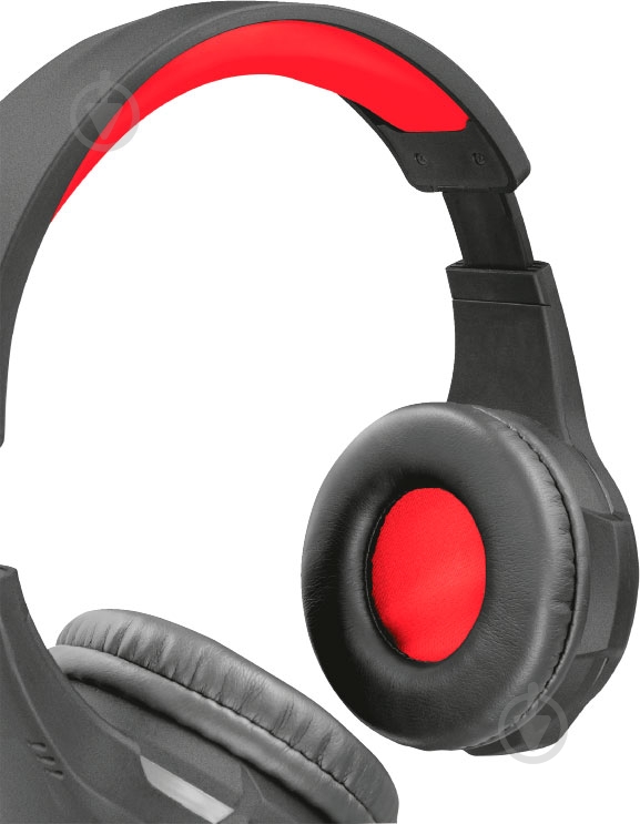 Наушники Trust GXT 307 black/red (22450) - фото 6 Наушники Trust GXT 307 black/red (22450) - фото 6