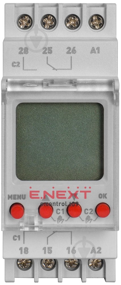 Багатофункціональне реле часу E.NEXT e.control.t09 - фото 2