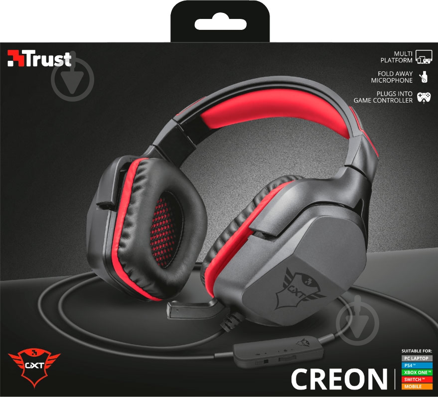 Навушники Trust GXT 344 black/red (22053) - фото 8