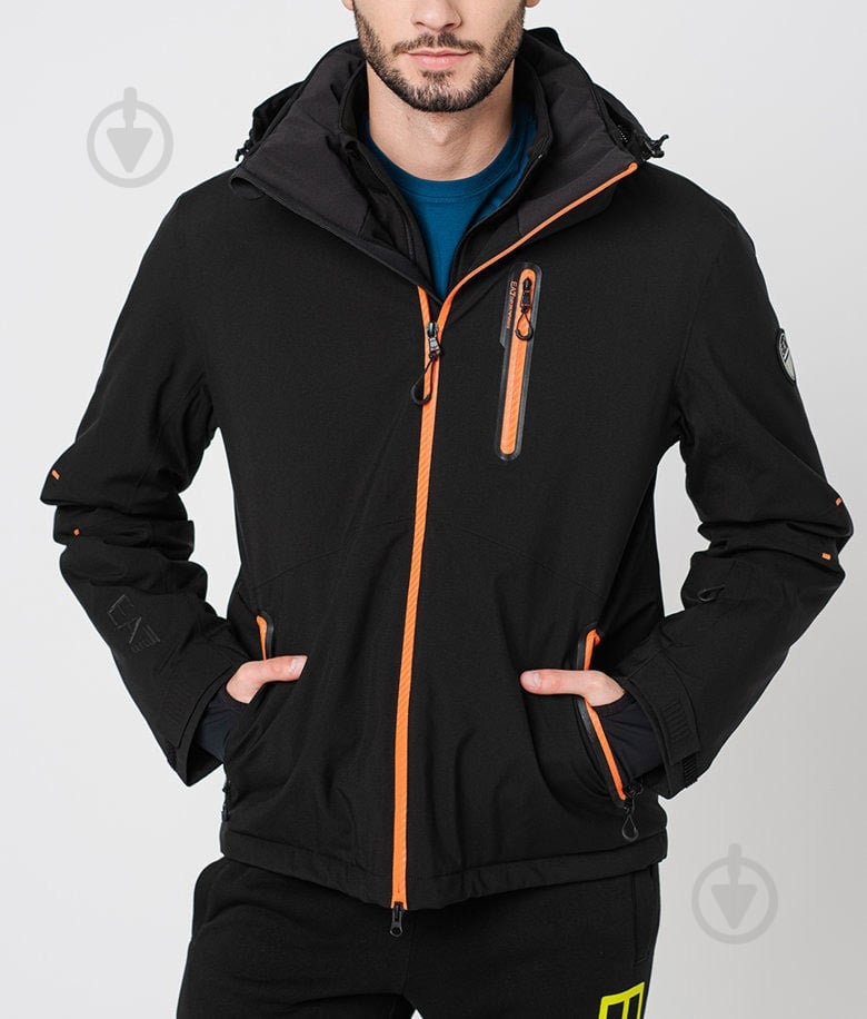 Куртка мужская EA7 Bomber Jacket 8NPG20-PN45Z-0211 р.M черная - фото 10
