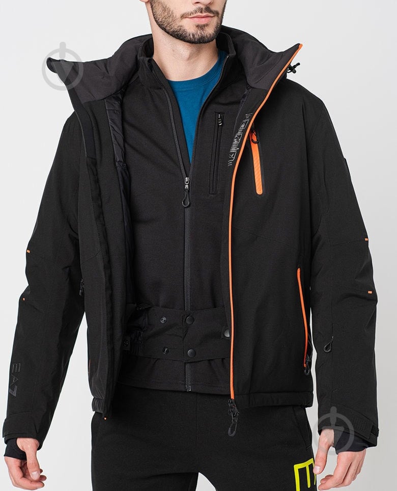 Куртка мужская EA7 Bomber Jacket 8NPG20-PN45Z-0211 р.M черная - фото 9