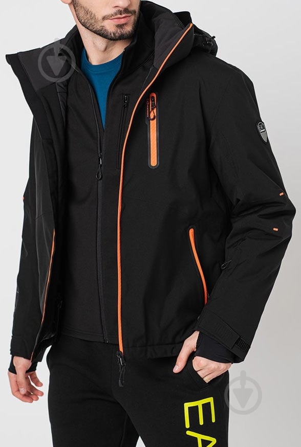 Куртка мужская EA7 Bomber Jacket 8NPG20-PN45Z-0211 р.M черная - фото 8