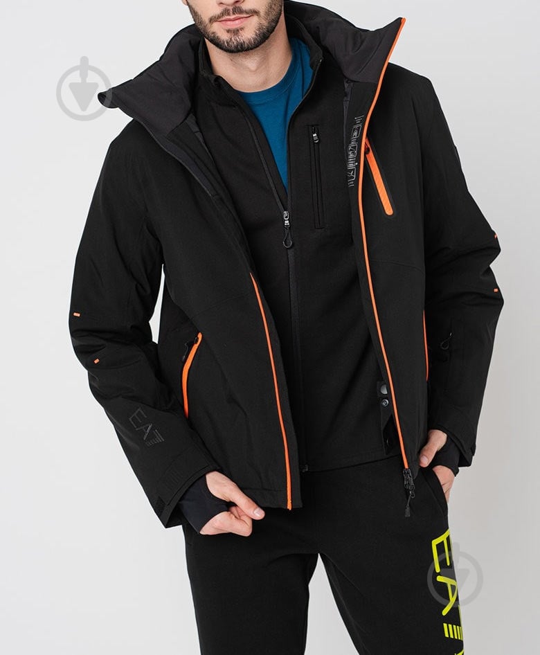 Куртка мужская EA7 Bomber Jacket 8NPG20-PN45Z-0211 р.M черная - фото 7