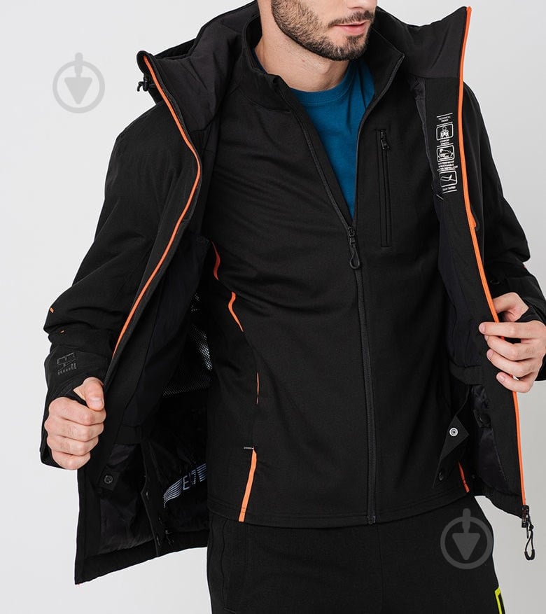 Куртка мужская EA7 Bomber Jacket 8NPG20-PN45Z-0211 р.M черная - фото 6