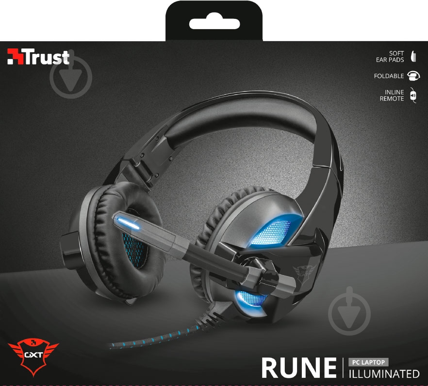 Навушники Trust GXT 410 black (22896) - фото 8