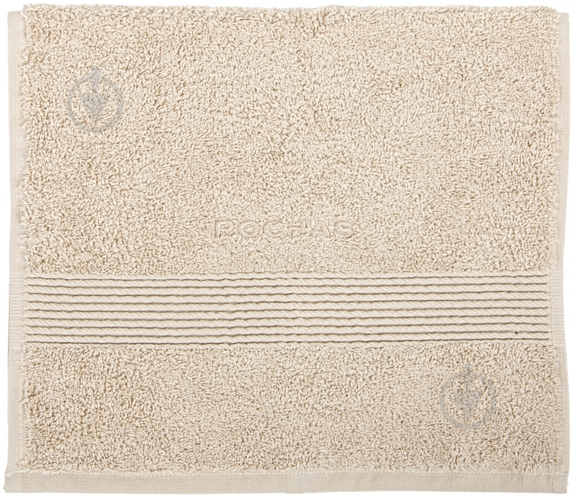 Полотенце ESSENTIAL 30x50 см бежевый Rochas - фото 2 Полотенце ESSENTIAL 30x50 см бежевый Rochas - фото 2