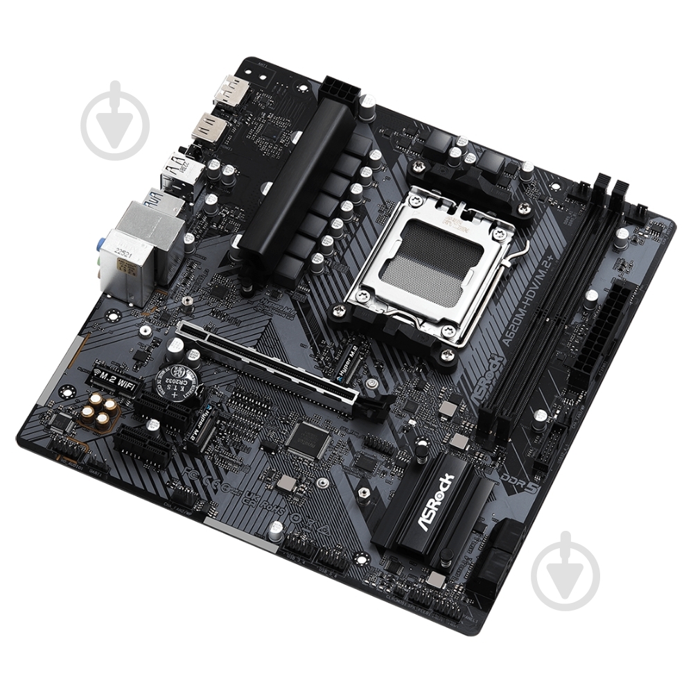 Материнська плата ASRock A620M-HDV/M.2+ (Socket AM5, AMD A620, ATX) - фото 3 Материнська плата ASRock A620M-HDV/M.2+ (Socket AM5, AMD A620, ATX) - фото 3