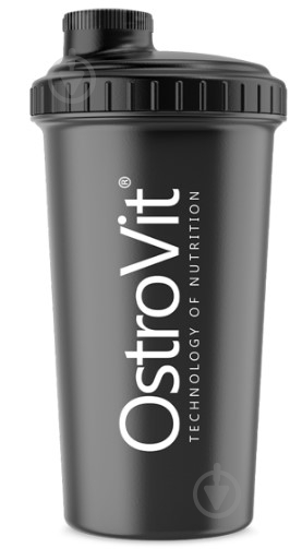 Шейкер Ostrovit Shaker 700 мл черный - фото 1