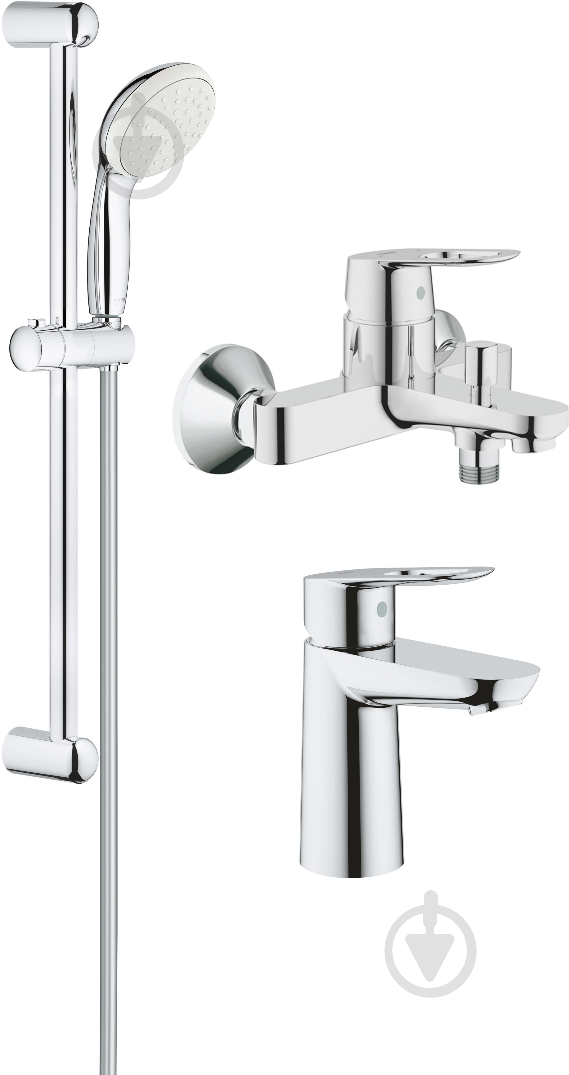 Набор смесителей Grohe Start Loop 23351000+23355000+26196000 - фото 1