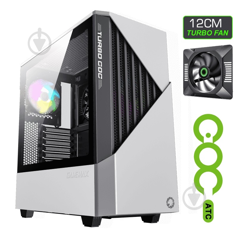 Корпус GameMax Contac COC WB без БЖ - фото 25