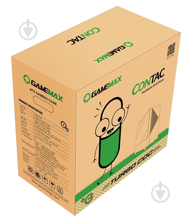 Корпус GameMax Contac COC WB без БЖ - фото 9