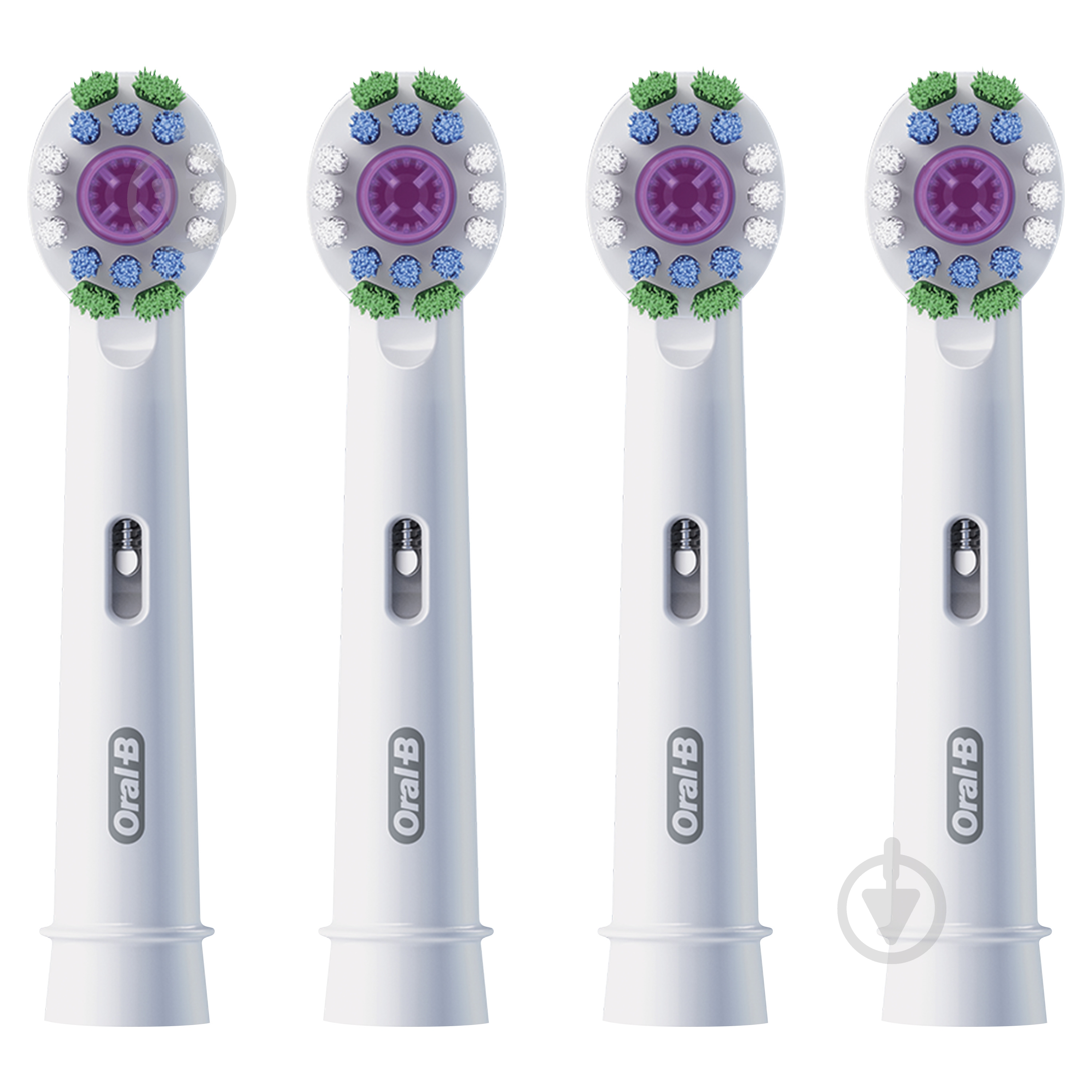 ᐉ Насадки для електричної зубної щітки Oral-B Pro 3D White 4 шт