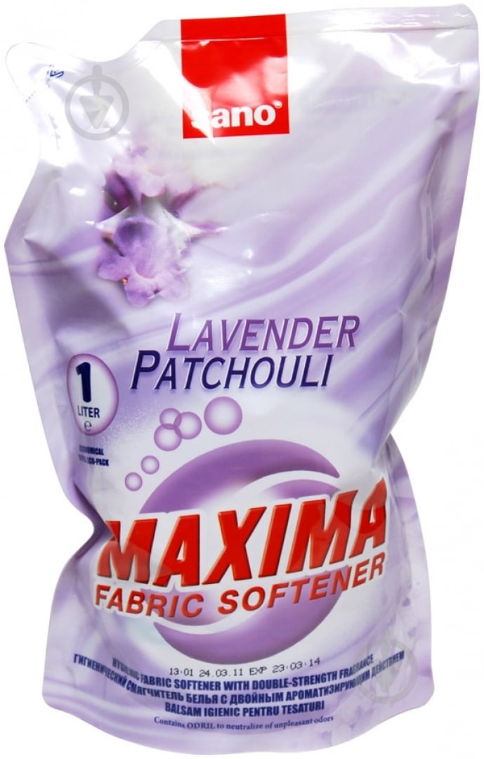 Кондиционер-ополаскиватель Sano Лаванда 1 л - фото 1