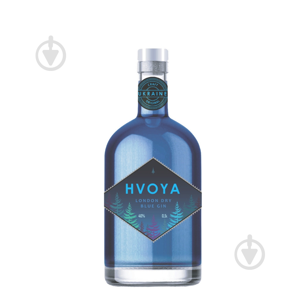 Джин HVOYA London Dry Blue 0,5 л - фото 1