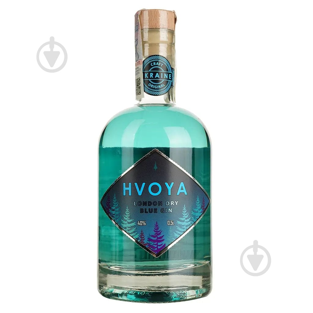 Джин HVOYA London Dry Blue 0,5 л - фото 1 Джин HVOYA London Dry Blue 0,5 л - фото 1