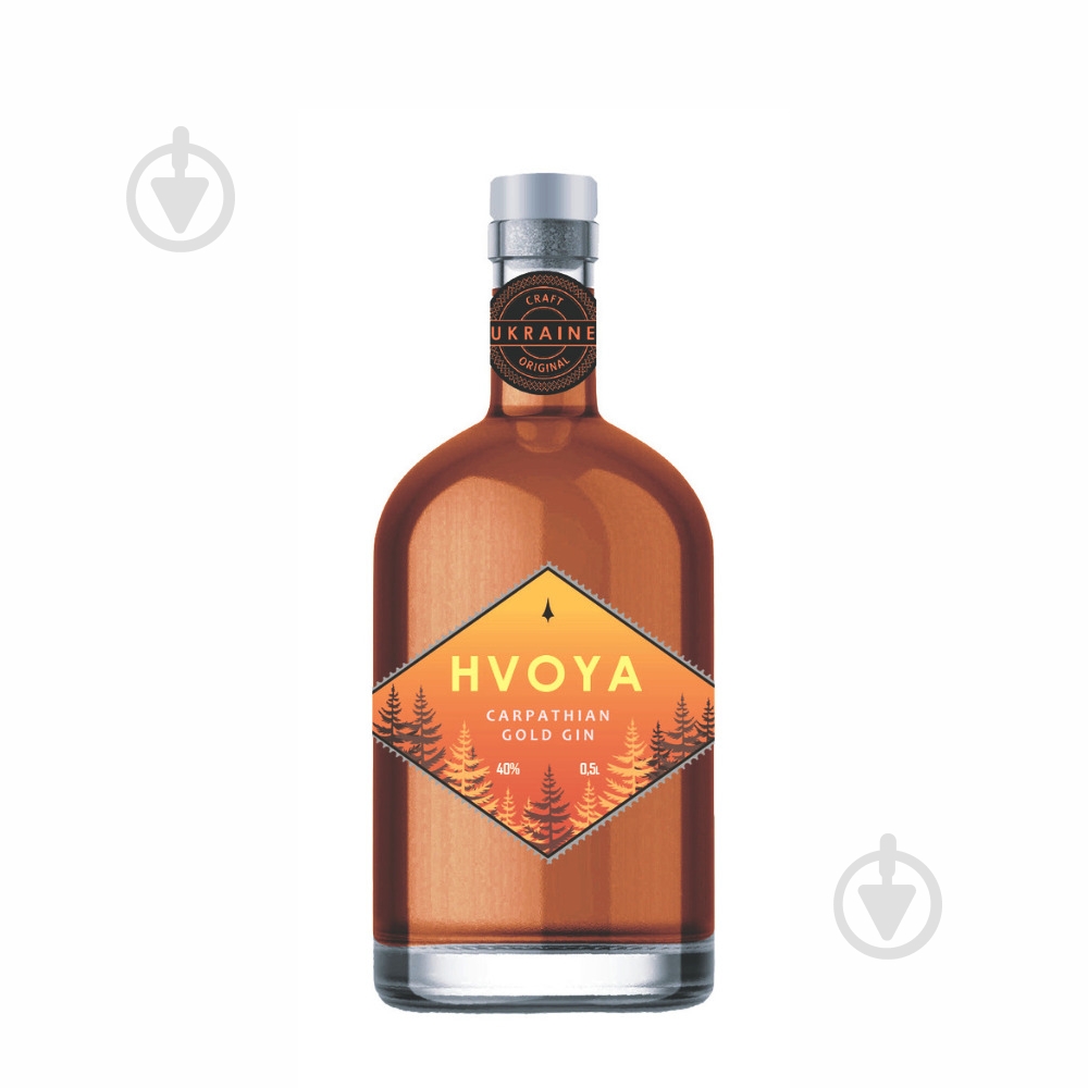 Джин HVOYA Carpathian Gold 0,5 л - фото 1