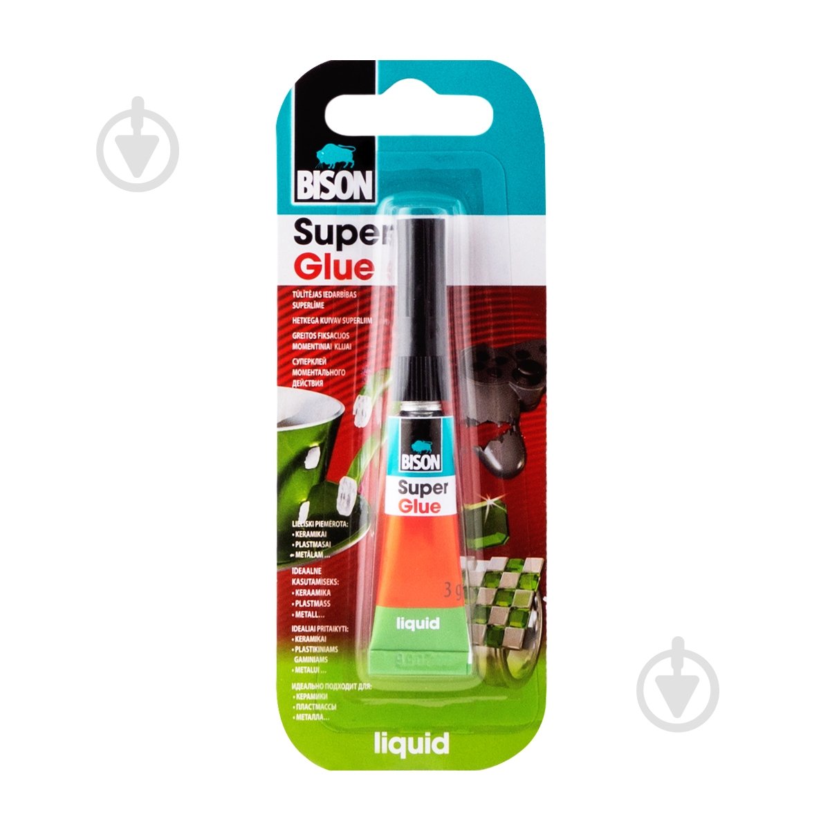 Суперклей Bison Джамбо 3г - фото 1