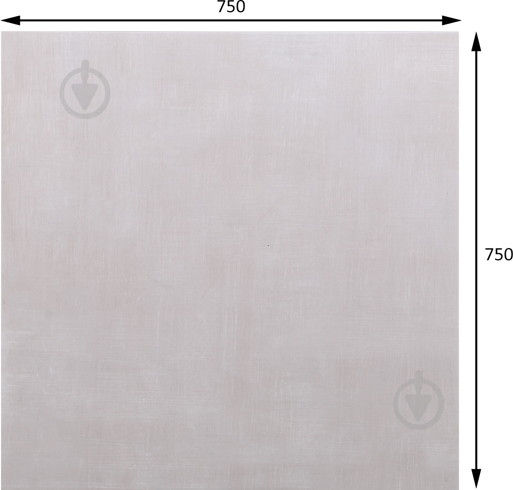 Плитка STN CERAMICA Linum White 75x75 - фото 4