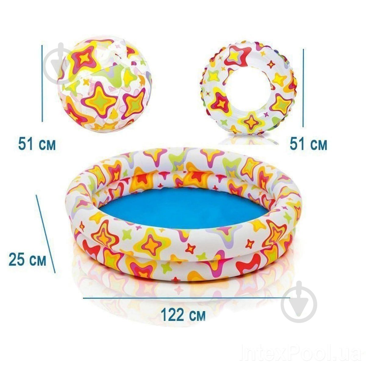 Басейн надувний Intex 59460 - фото 3