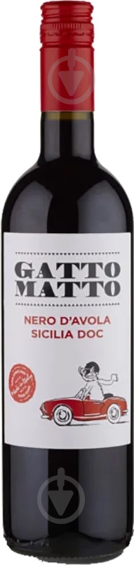 Вино Gatto Matto 0,75 л - фото 1 Вино Gatto Matto 0,75 л - фото 1