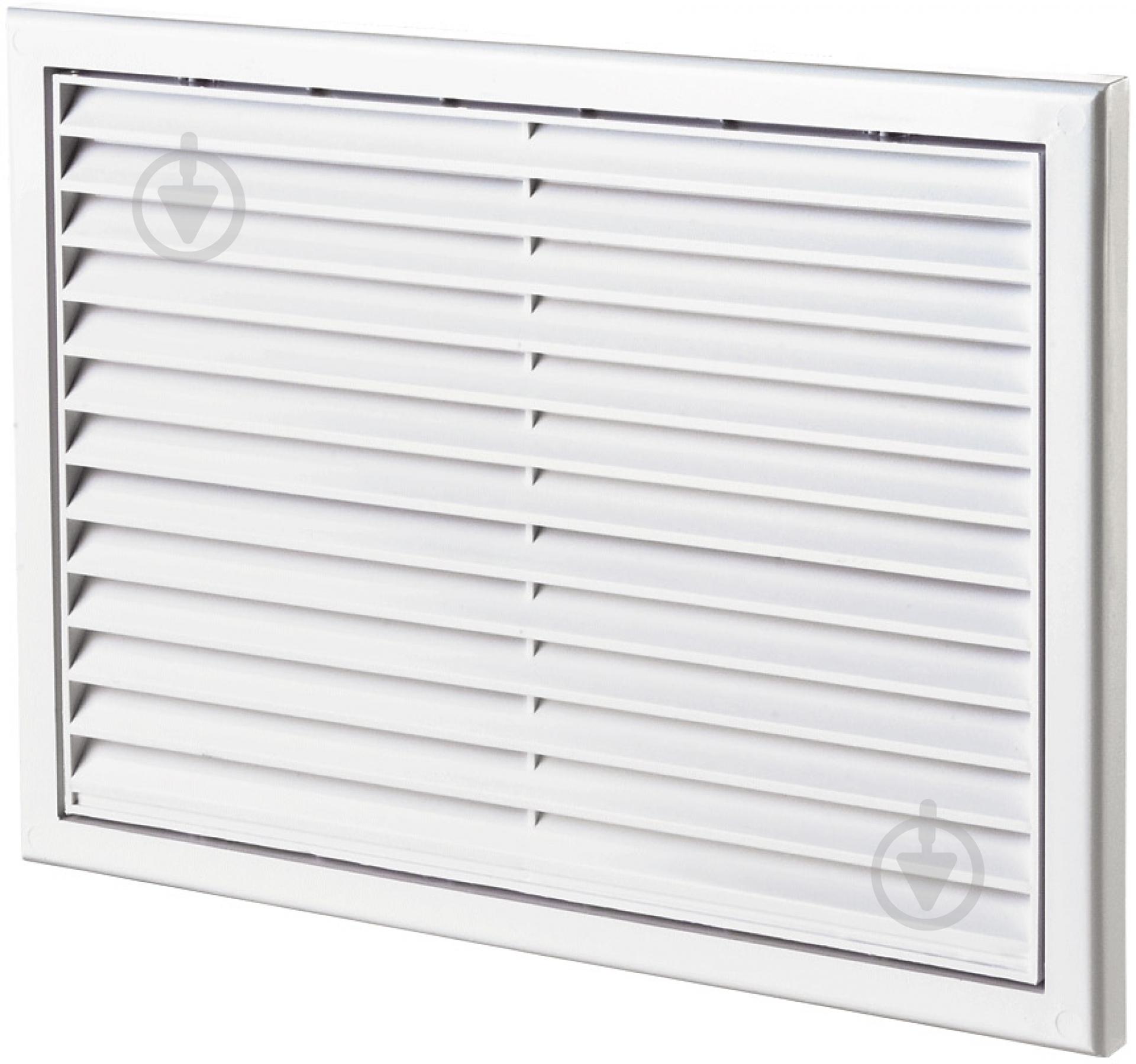 Решетка Вентс МВ 170ВДс пластик белый - фото 1