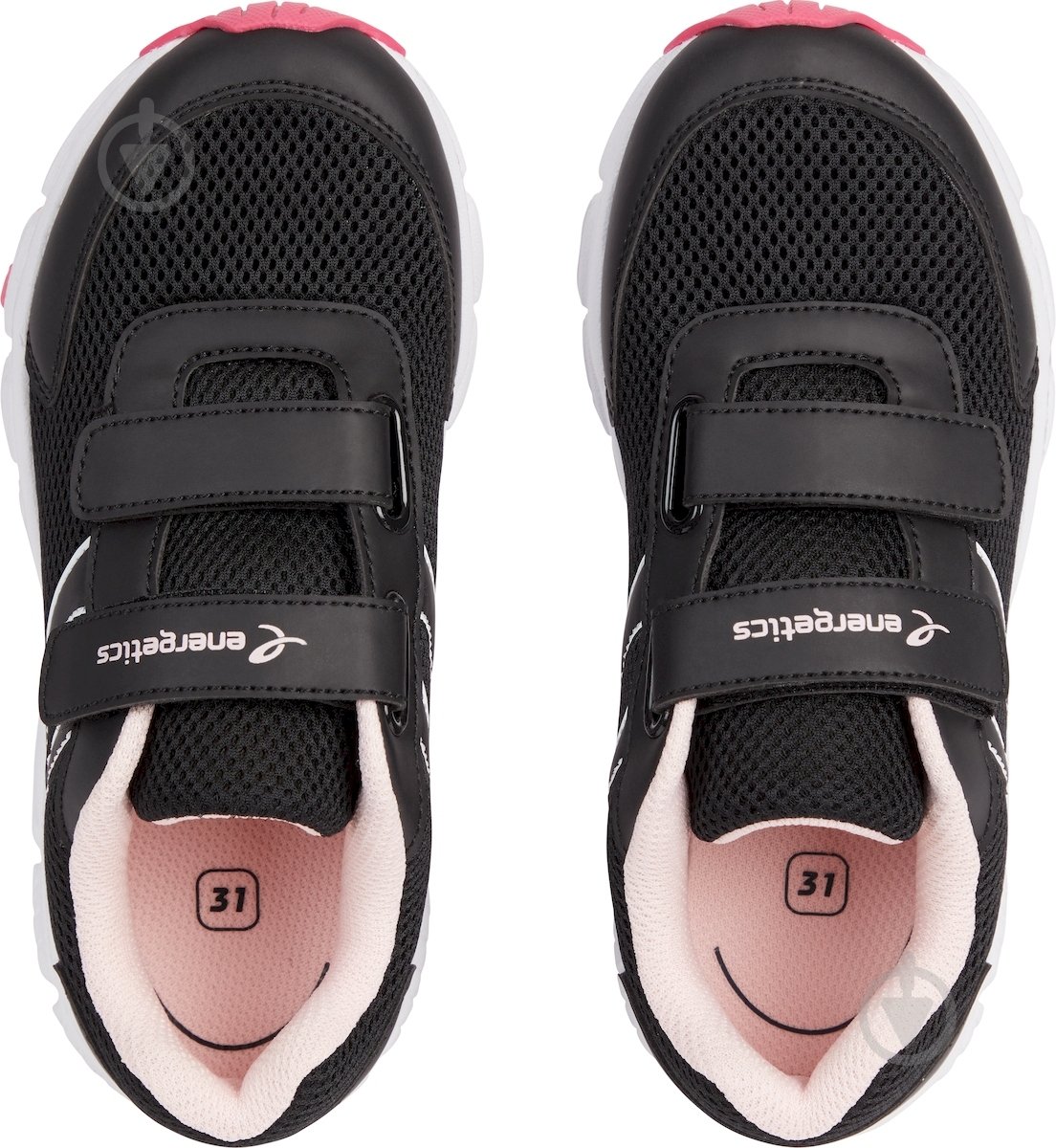 Кросівки для дівчаток Energetics Amsterdam VI VLC J 416942-902050 р.29 чорні - фото 4