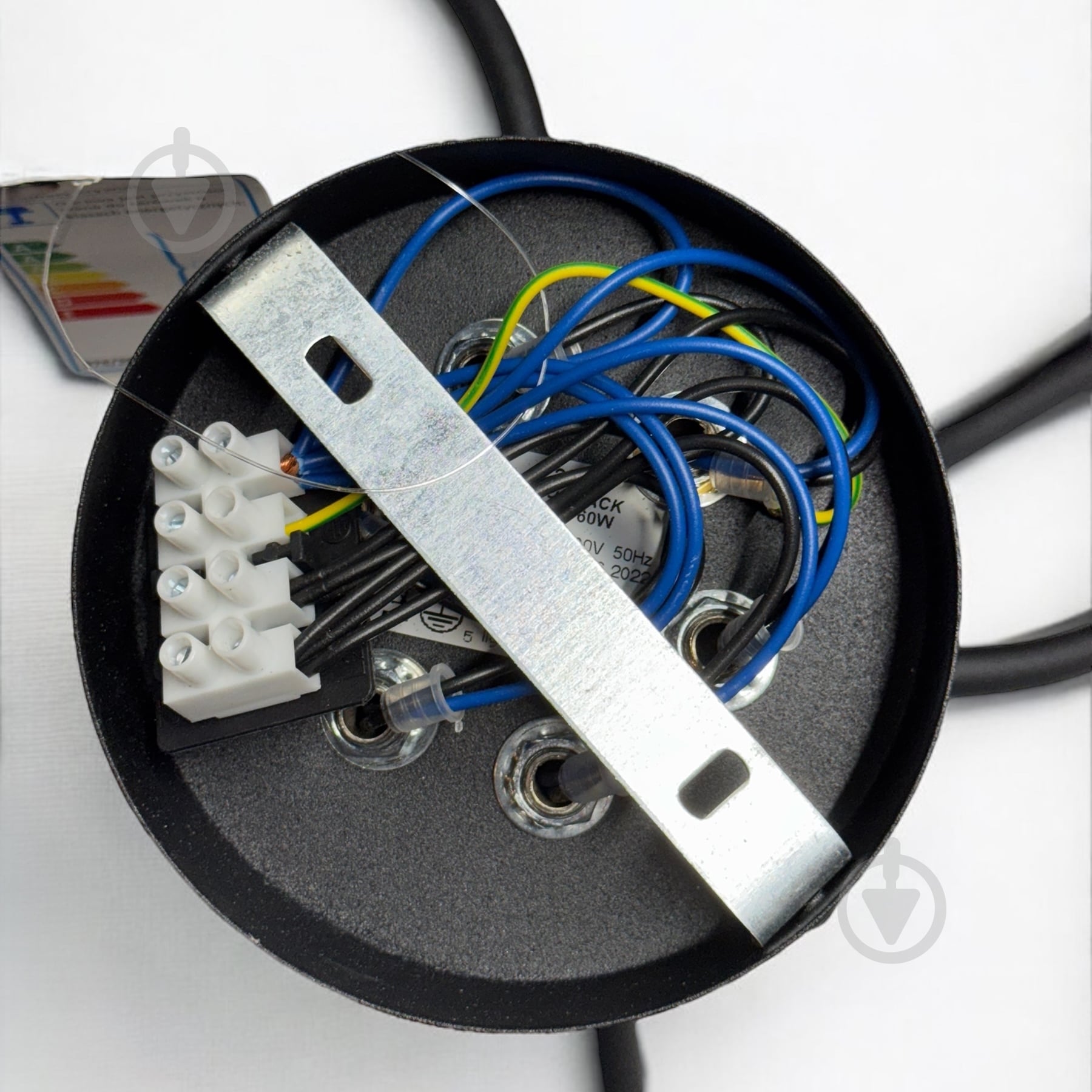 Люстра TK Lighting FADO 2584 6x15 Вт E27 чорний - фото 3