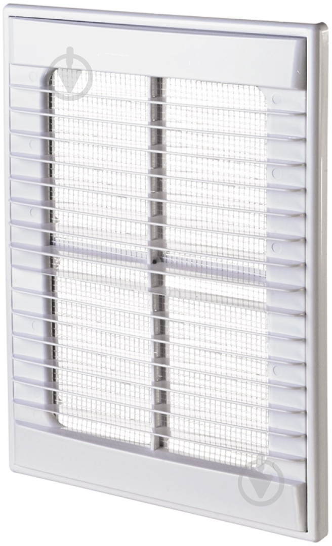 Решетка Вентс МВ 126 ВДМс пластик белый - фото 1