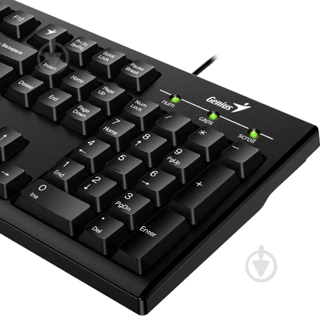 Клавиатура Genius KB-100 (31300005410) Smart black - фото 6
