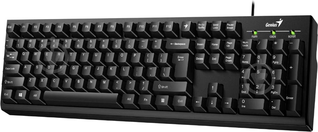 Клавиатура Genius KB-100 (31300005410) Smart black - фото 2