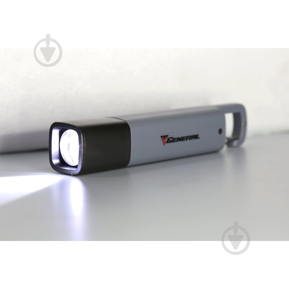 Фонарик TheGeneral Orion 200 Lm серый с черным 100020219TG-07 - фото 2 Фонарик TheGeneral Orion 200 Lm серый с черным 100020219TG-07 - фото 2