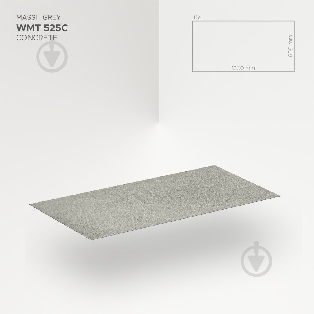 Панель SPC AFIRMAX MAVESSI GREY 1200x600x4 мм (WAFT525C) - фото 6