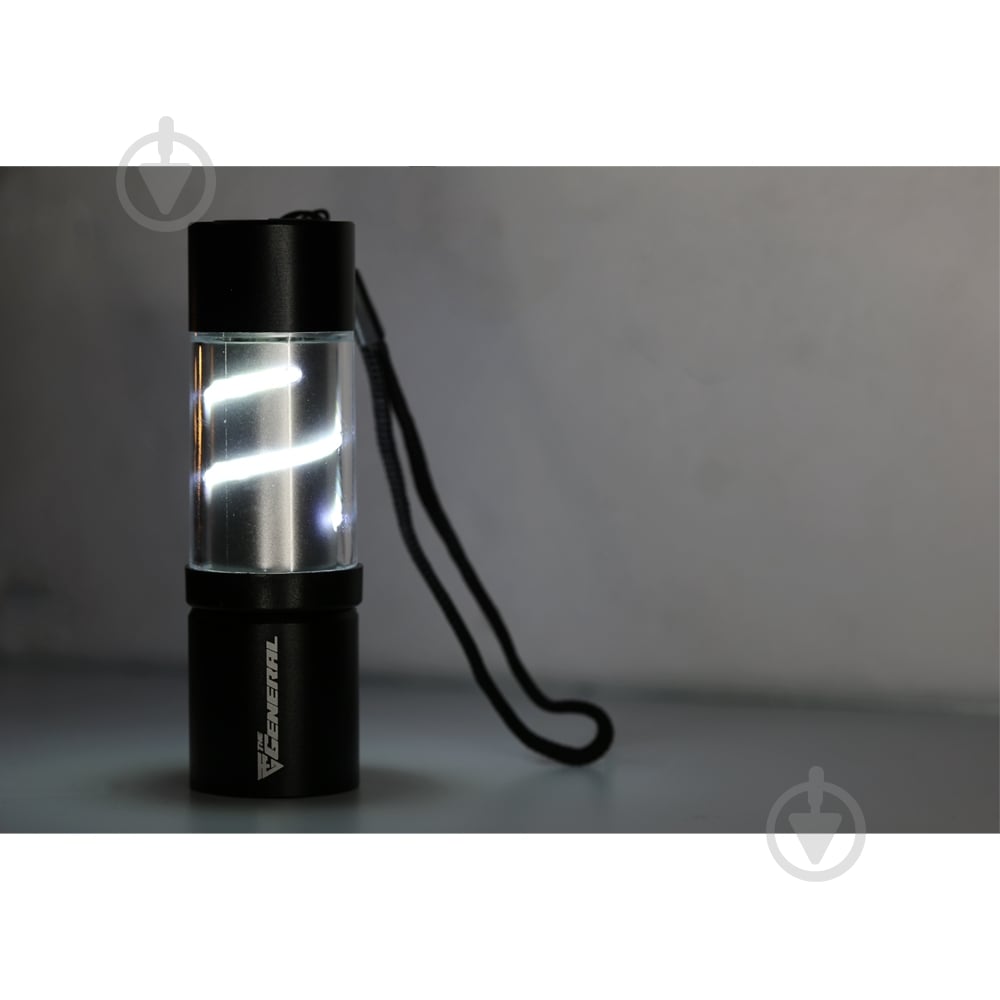 Ліхтарик TheGeneral Eridan 2 в 1 65 Lm чорний із білим 100020122TG-08 - фото 5 Ліхтарик TheGeneral Eridan 2 в 1 65 Lm чорний із білим 100020122TG-08 - фото 5