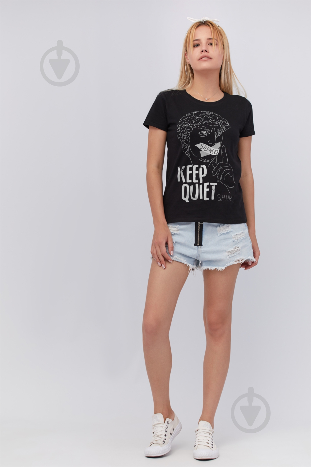 Футболка YAPPI Basic WB1007 р.XL черный - фото 2