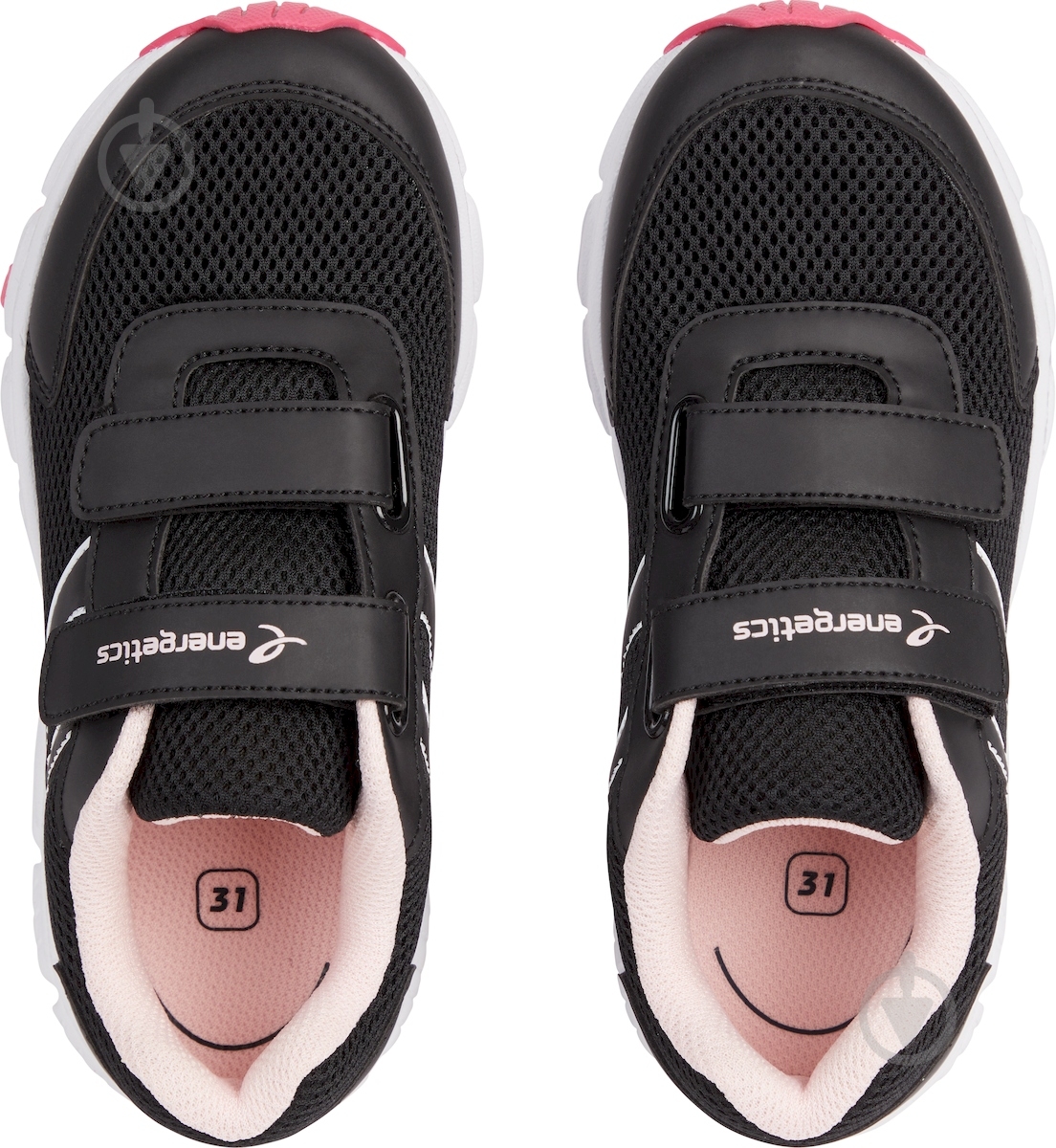 Кросівки для дівчаток Energetics Amsterdam VI VLC J 416942-902050 р.25 чорні - фото 4 Кросівки для дівчаток Energetics Amsterdam VI VLC J 416942-902050 р.25 чорні - фото 4