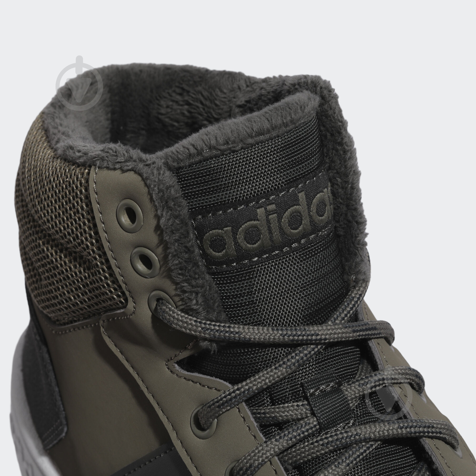Кеды Adidas HOOPS 2.0 MID EE7370 р.44 2/3 хаки - фото 7