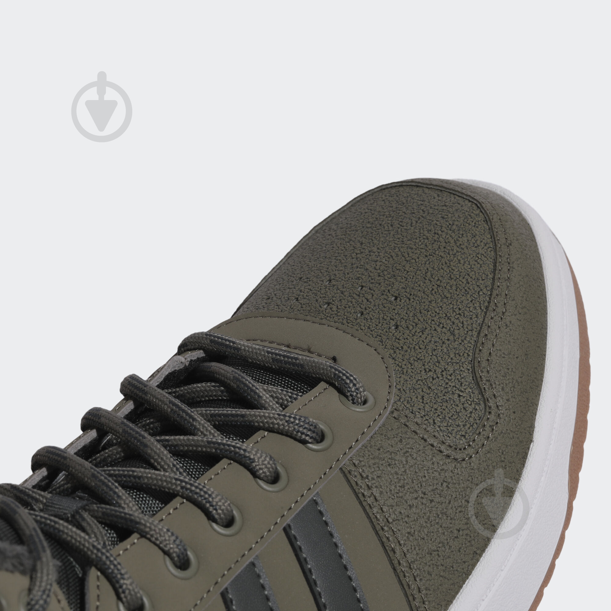 Кеды Adidas HOOPS 2.0 MID EE7370 р.44 2/3 хаки - фото 8