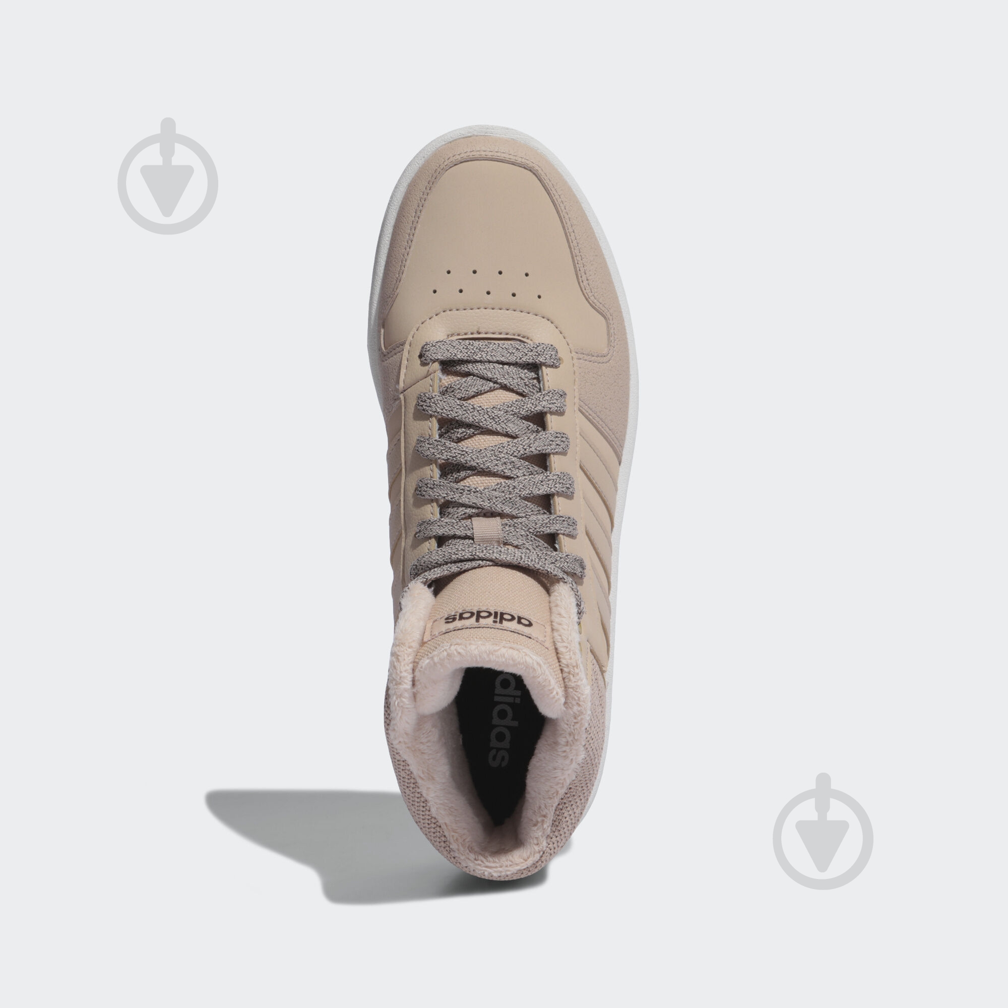 Ботинки Adidas HOOPS 2.0 MID EE7876 р.38 бежевый - фото 2
