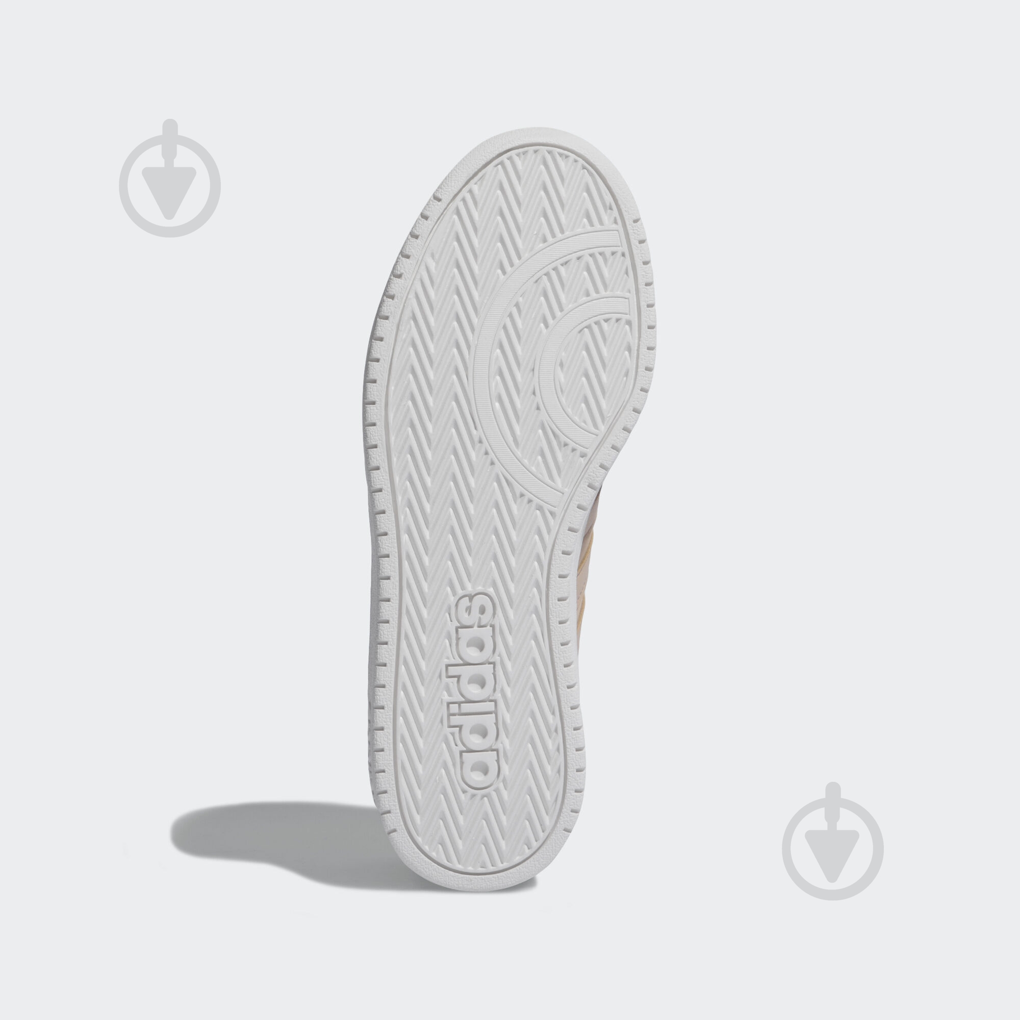 Ботинки Adidas HOOPS 2.0 MID EE7876 р.40 2/3 бежевый - фото 3