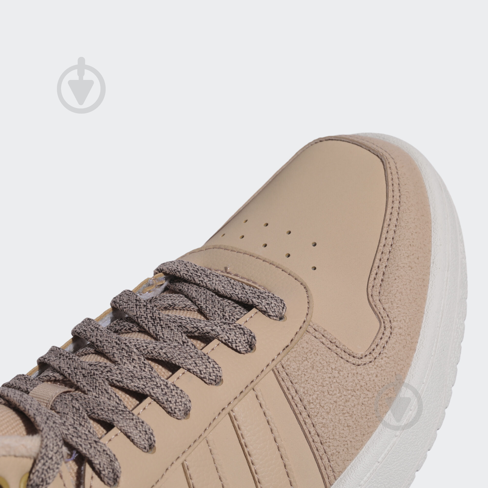 Ботинки Adidas HOOPS 2.0 MID EE7876 р.40 2/3 бежевый - фото 8