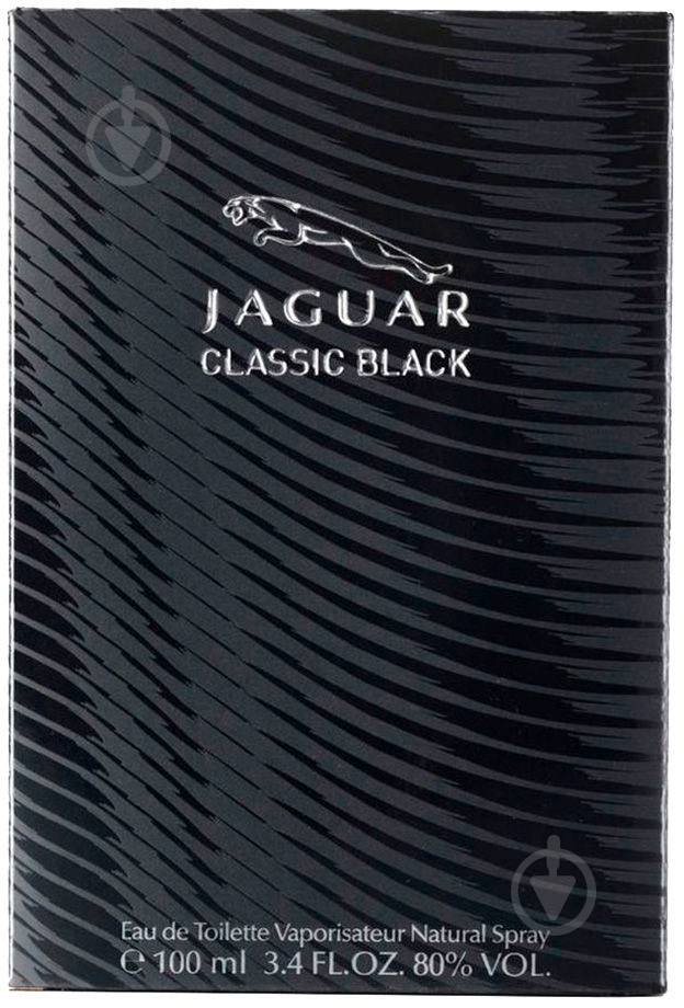 Туалетна вода Jaguar Classic Black 100 мл - фото 2