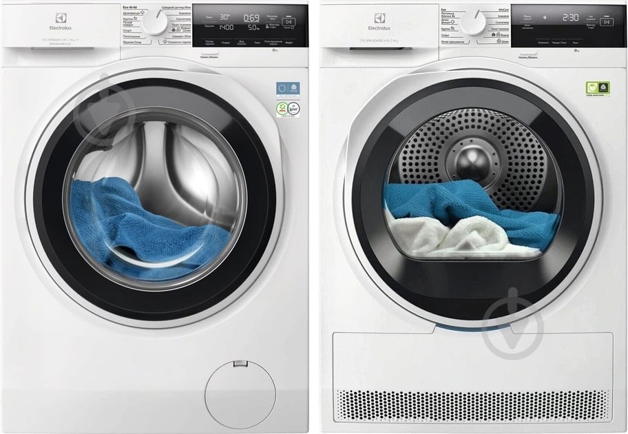 Пральна машина Electrolux EW7F3494FQU + сушильна машина EW7D394UU - фото 1