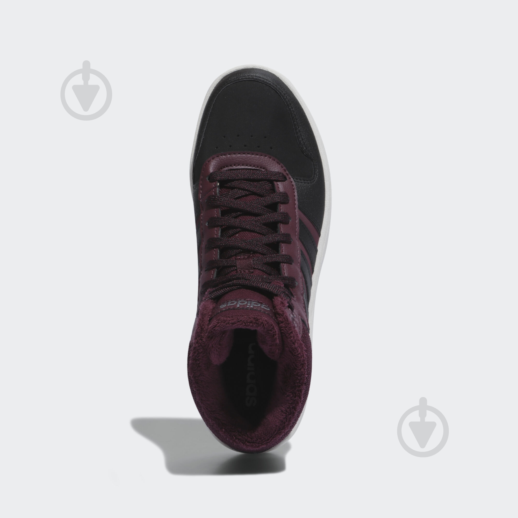 Ботинки Adidas HOOPS 2.0 MID EE7877 р.40 2/3 бордовый - фото 2 Ботинки Adidas HOOPS 2.0 MID EE7877 р.40 2/3 бордовый - фото 2