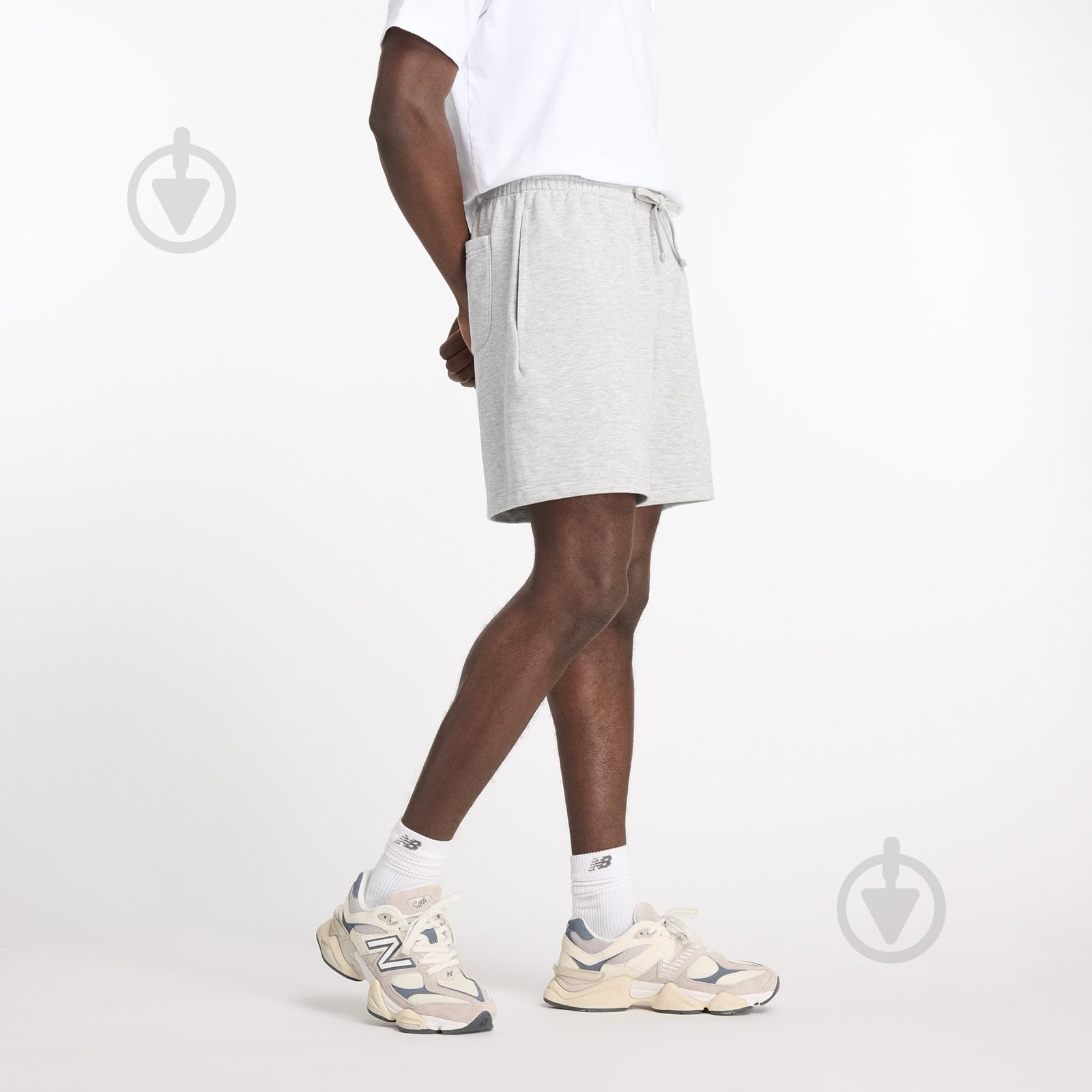 Шорты New Balance MS41520AG р. M серый - фото 2 Шорты New Balance MS41520AG р. M серый - фото 2